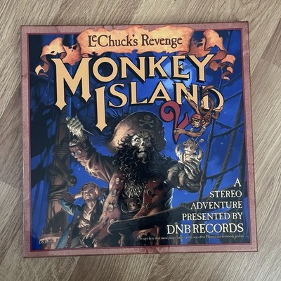 Monkey Island 2 Vinyl 4xLP Record Box Set Lucas Arts PC OST VGM Not Moonshake