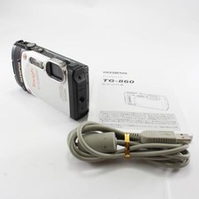 OLYMPUS Digital Camera STYLUS TG-860 Tough White Waterproof 15m Moable LCD