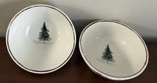 Robert Stanley 2018 Home Collection Holiday“Christmas Tree” Bowls Set Of 2