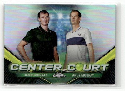 2024 Topps Chrome #CCC-MM Andy Murray / Jamie Murray Center Court