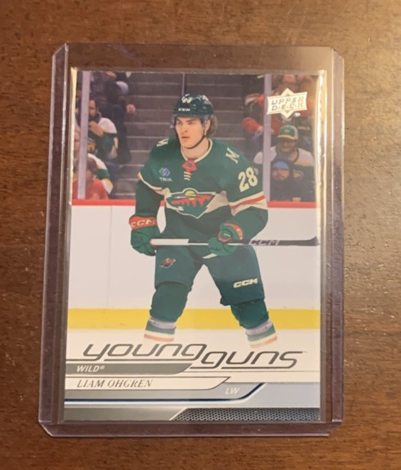 2024-25 Upper Deck Series 1 Young Guns Liam Ohgren #248 Rookie RC