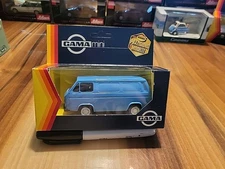 GAMA MINI 1:43 VW BULLY POLIZEI TRANSPORTER NIB MADE IN W. GERMANY ART. NR 3066