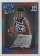 2017-18 Panini Donruss Optic Rated Rookie Red Prizm /99 Justin Patton #185 0b0