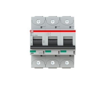 ABB 2CCS863001R0504 S803S-C50 MCB, 3P, 50A Kurve C, 50 kA Ausschaltvermögen Neu