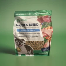 Dr. Marty Nature's Blend Sensitivity Select 80oz  Bag Dog Food. All Natural