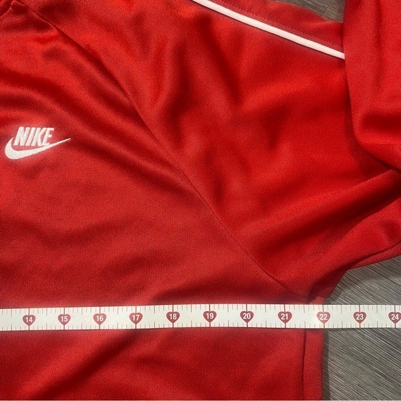 Nike Red Track Jacket Size Medium - image 9