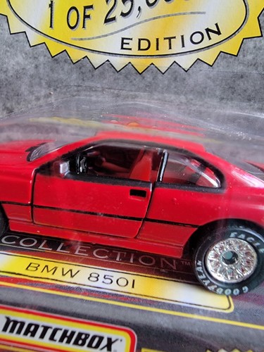 Matchbox BMW 850i Red Premiere Collection High Speed 1:64 New In Box - Picture 5 of 6