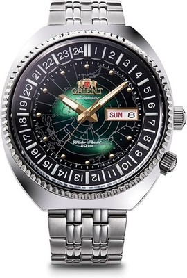 ORIENT Revival World Map RN-AA0E02E Men's Watch Mechanical Automatic New in Box