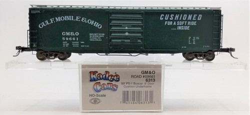 Kadee 6313 escala HO Gulf Mobile y Ohio 50' PS-1 Boxcar #59661 LN/caja | Condition: Used