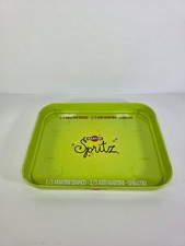 Vassoio Martini Spritz verde lime metallo Vintage