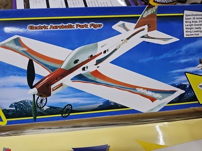 WattAge Live Wire Electric Aerobatic Park Flyer RC Airplane Kit No. 128435...