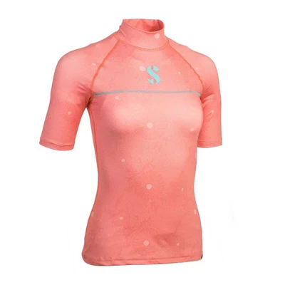 Scubapro UPF-50 T-Flex Rashguard Kurzarm Damen coral Gr. XS-2XL - Bild 1 von 4