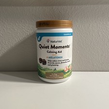 NaturVet Quiet Moments Plus Melatonin Calming Aid for Dogs 180ct Soft Chew