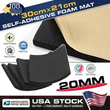 20MM Black Foam Sheet Self Adhesive Rubber Padding Neoprene Sponge Rubber Mat