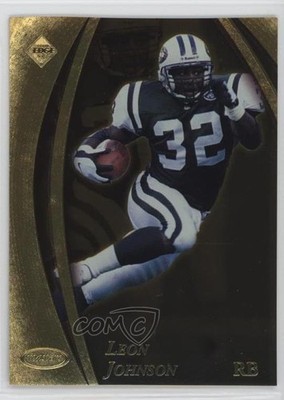 1998 Collector's Edge Masters Redemption Gold 100 69/100 Leon Johnson #118 8d2