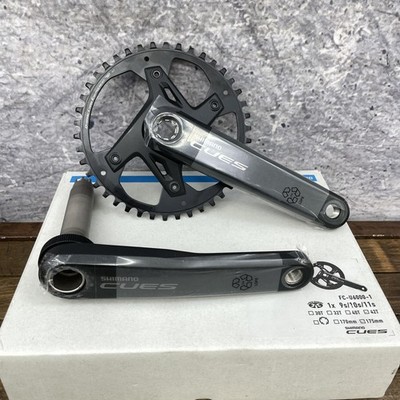 Shimano CUES FC-U6000-1 Crankset 175mm 42T 1x 9/10/11s 24mm Black