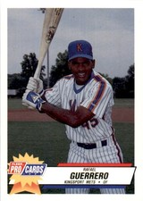 1993 Kingsport Mets Fleer/ProCards #3809 Rafael Guerrero Dominican Republic Card