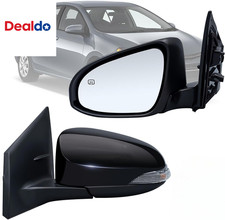 Left Driver Side Mirror Compatible with Toyota Corolla 2014-2018 with Heated Tur