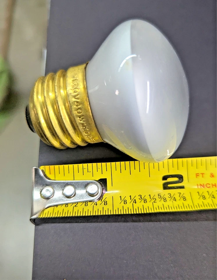 2 Pack Phllips R14 40W R14 Medium Base E26 Indoor Spot Frost Mini Reflector - Image 3 of 3