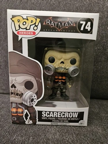Funko Pop! Vinyl Heroes Scarecrow Batman Arkham Knight Figure #74 NIB