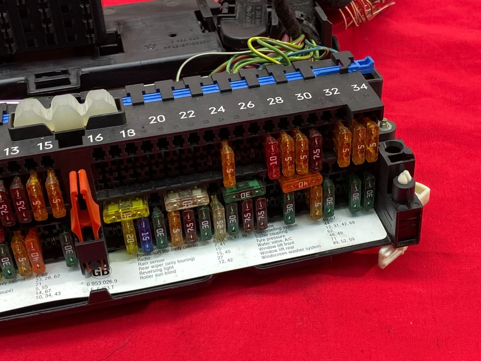 99-06 BMW E46 3 Series M3 X3 Interior Power Fuse Junction Control Box Unit OEM✅ - Image 3 of 4