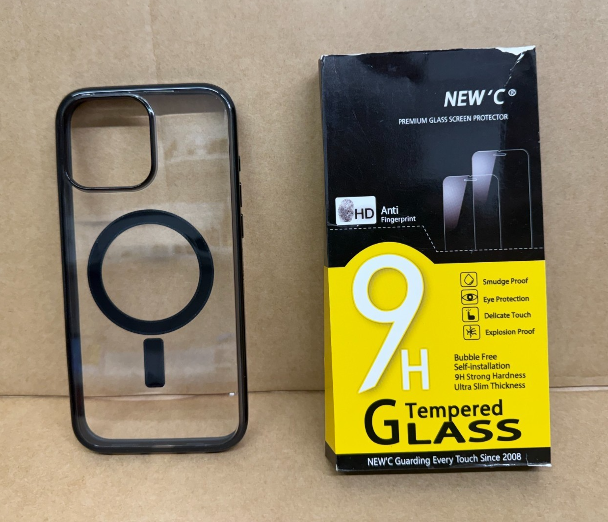 iPhone 16 Pro Max OtterBox Clear Case Series with MagSafe + Screen Protector