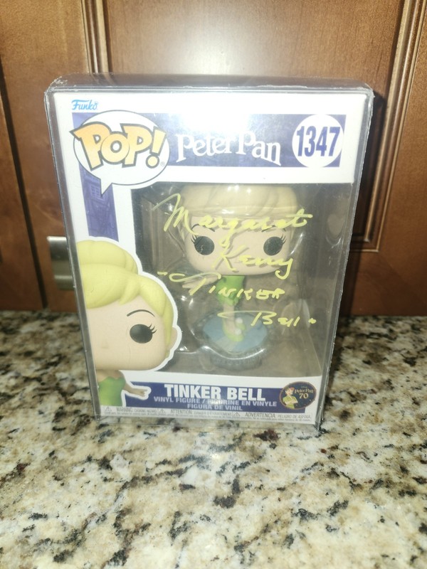 Margaret Kerry Hand Signed Tinker Bell Funko Pop #1347 / JSA-COA 