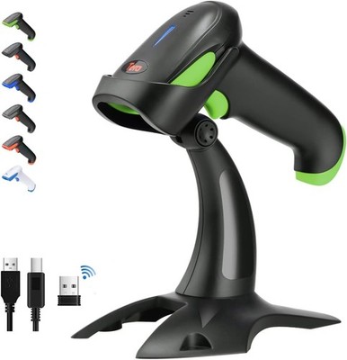 Tera Barcode Scanner 1D 2D QR 3 in 1 Wireless Bluetooth USB HW0002