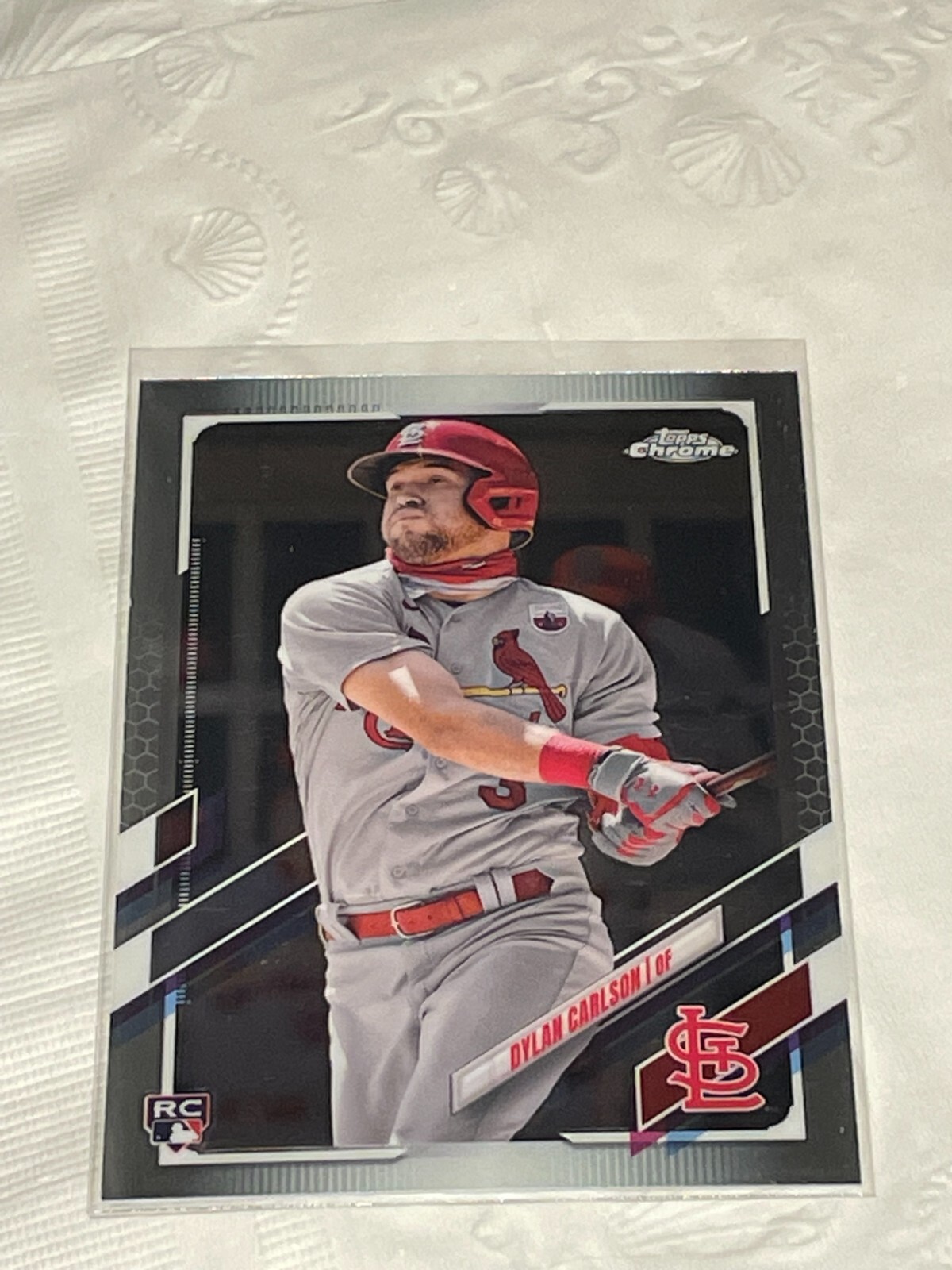 2021 Topps Chrome DYLAN CARLSON RC St. Louis Cardinals #140
