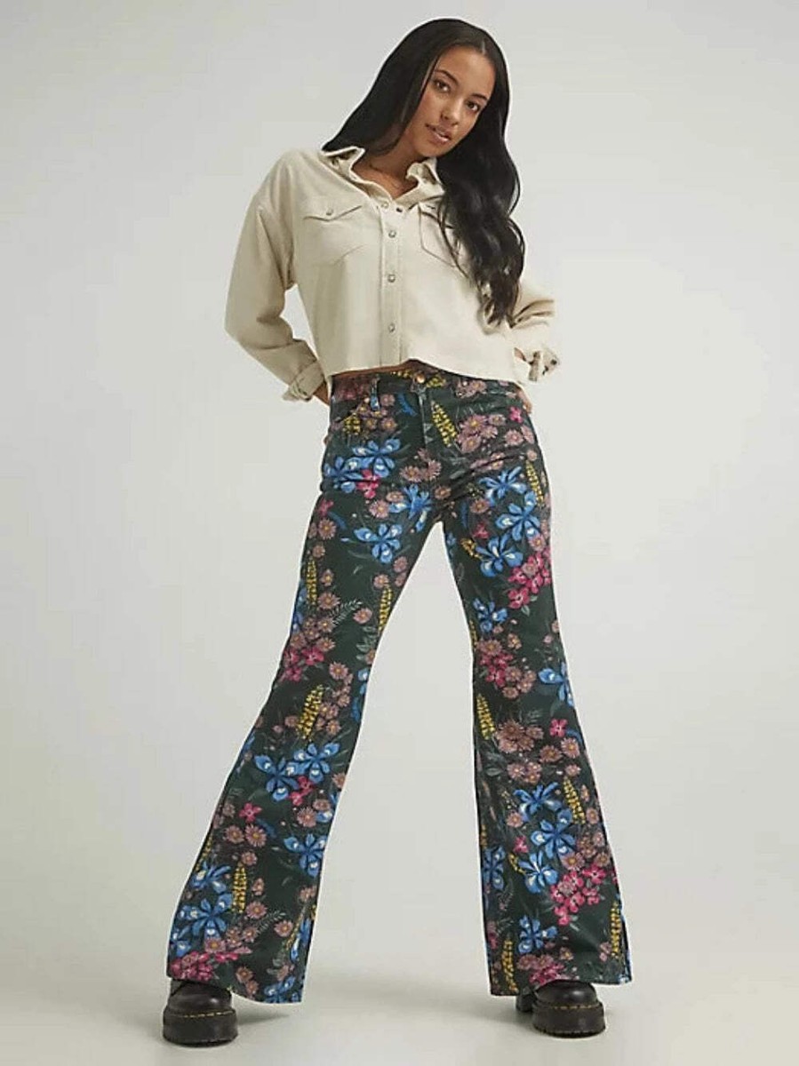 パンツ rainmaker20ss flower print pants Leta Floral Pant | GUESS Factory