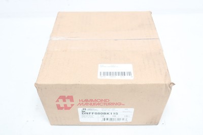 Hammond DNFF080BK115 Tubeaxial Fan/filter 115v-ac