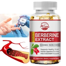 Berberine Supplement 1200mg per Serving - High Absorption Heart Health Support