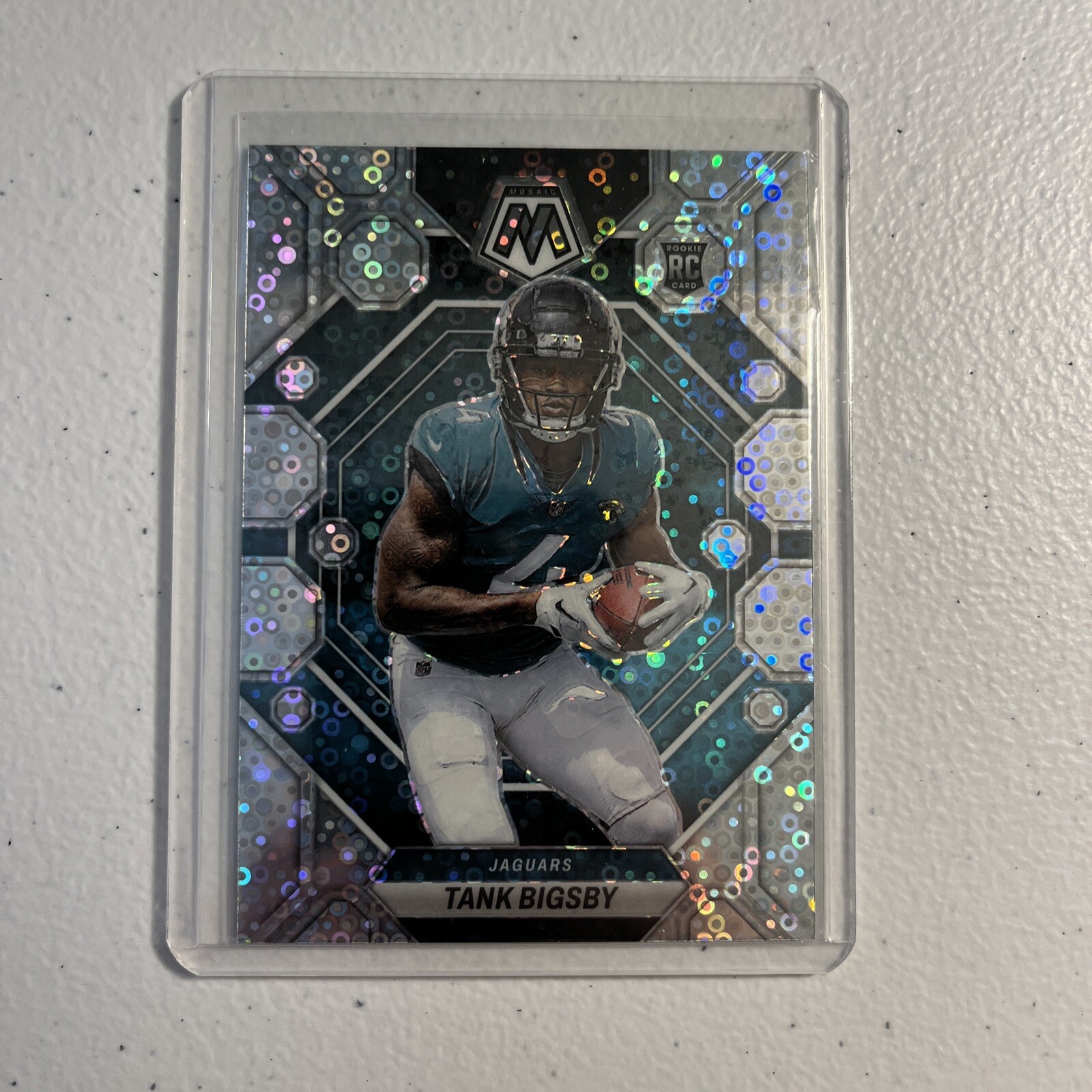 2023 Panini Mosaic - Rookies No Huddle Silver Mosaic Prizm #364 Tank Bigsby (RC)
