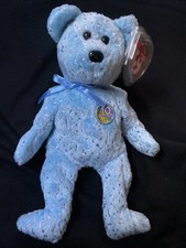 Ty Beanie Baby - Decade 10th Anniversary-Baby Blue