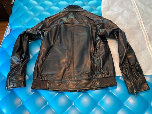 PORSCHE DESIGN LEATHER JACKET FROM THE ESSENTIAL COLLECTION OF 2012. MEN'S USA S - Picture 17 of 21