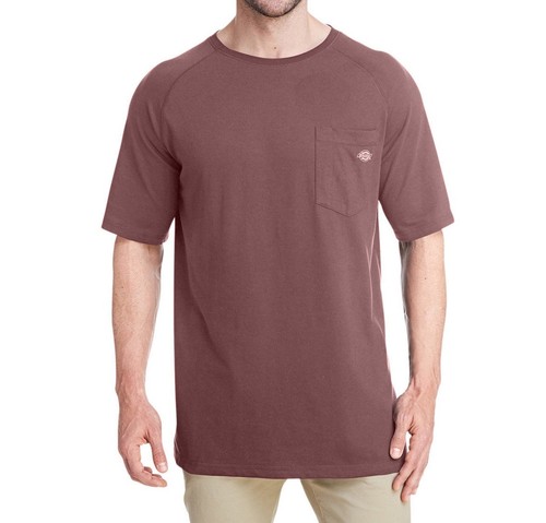 Dickies Mens NEW Size M-3XL Temp IQ Performance Short Sleeve T-Shirt, Pocket Tee - Picture 25 of 32