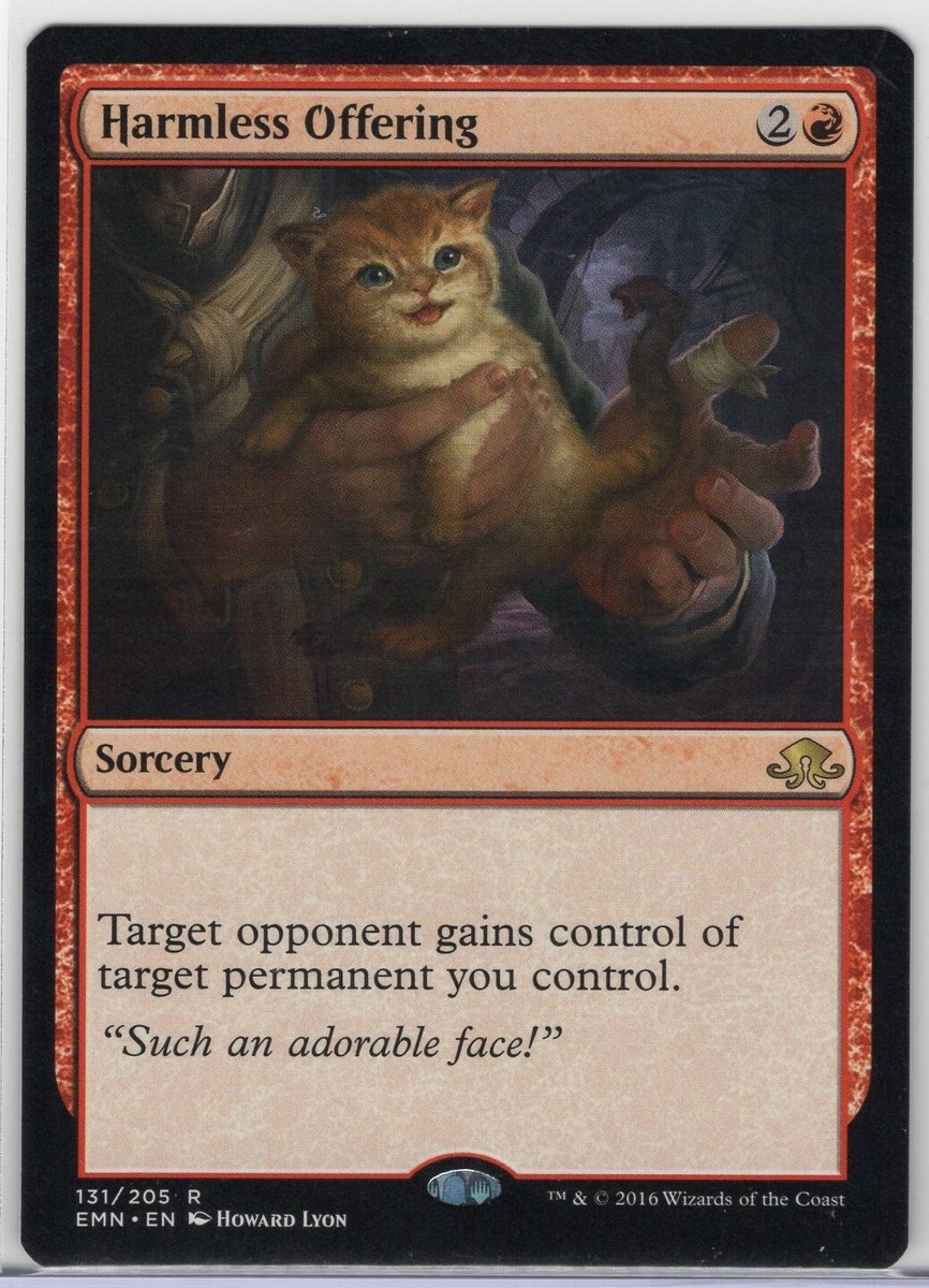 Harmless Offering 1x FOIL EMN MTG Eldritch Moon Rare MINT red Harmless Offering 1x FOIL EMN MTG Eldritch Moon Rare MINT red