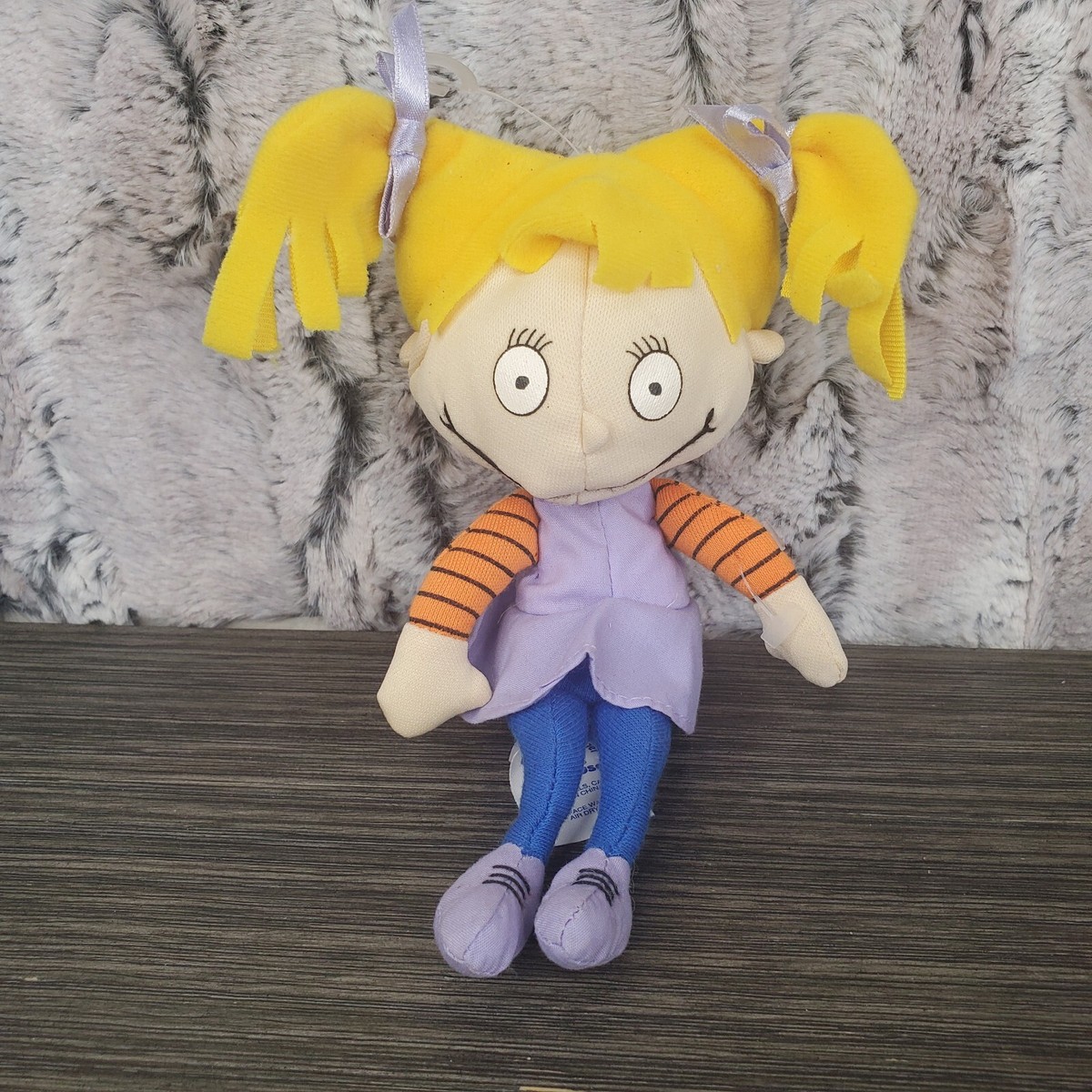 1997 Applause Plush Rug Rats Cartoon Angelica 7