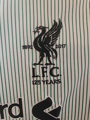New Balance Standard Chartered T Shirt White Lfc Youth Large | eBay