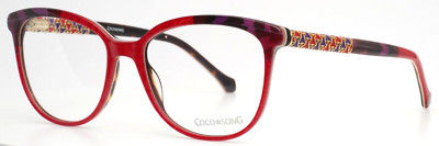 COCO SONG Proud Street CV195 Col 3 Womens Eyeglasses 53-17-140 B:43 B