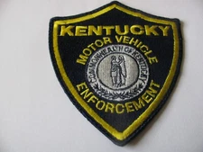 KENTUCKY  KY  -  Motor Vehicles  Vehicle  Enforcement  Patch Iron On 4" Rare Vtg