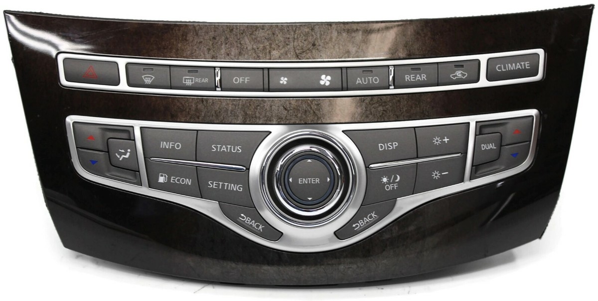 2014-2017 Infiniti Qx60 JX35 Climate Control Info Display Panel