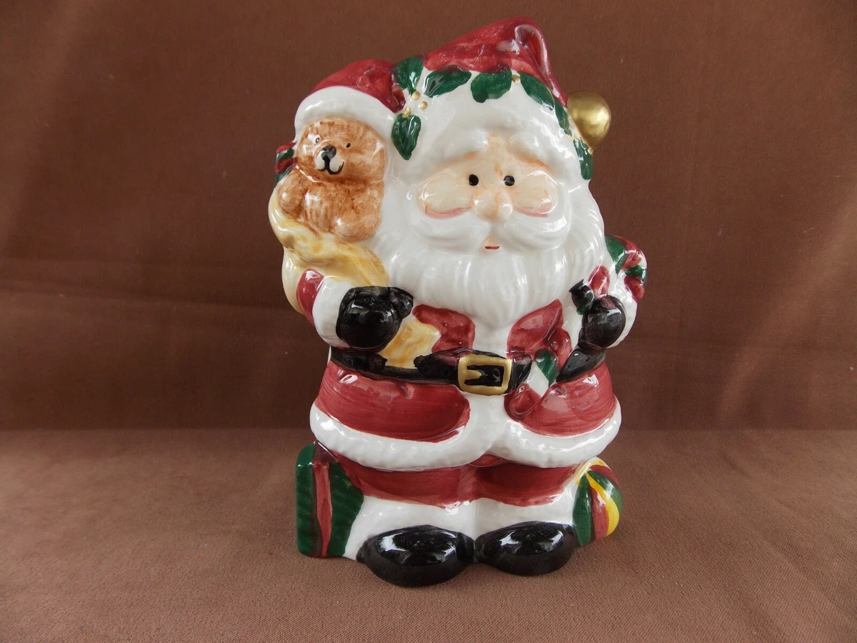 Santa store napkin holder