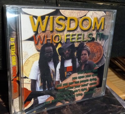 ''Who Feels It'' Wisdom Band CD Reggae Jet Star 2001 Still Sealed New Rare nos