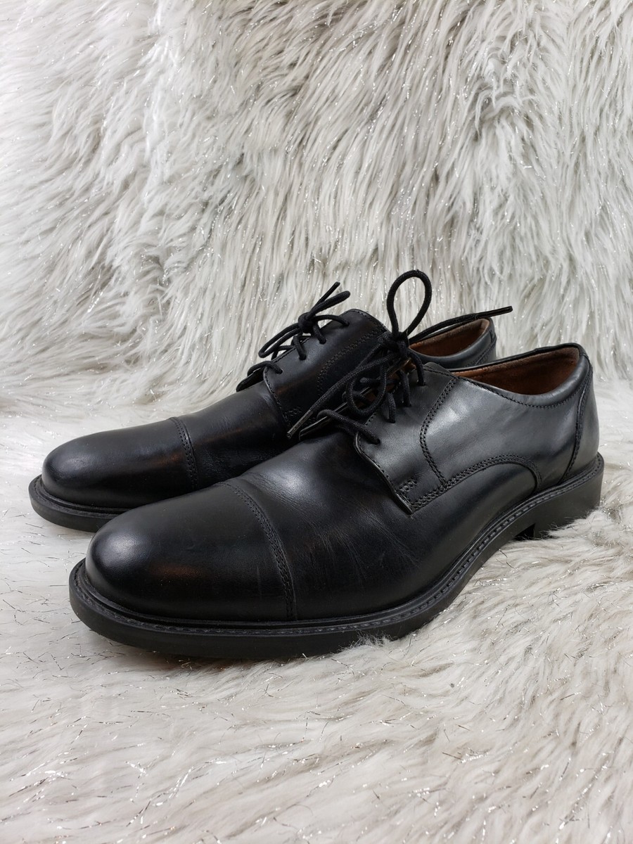 Johnston & Murphy Black Leather Oxford Shoes Size 11M s-l400.jpg main image 3
