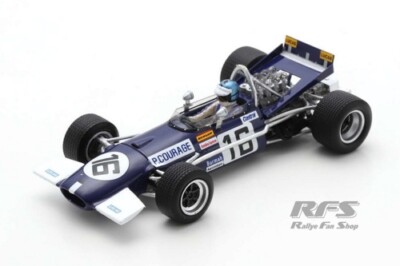 Brabham BT26A Piers Courage Formel 1 British GP 1969 1:43 Spark 8320