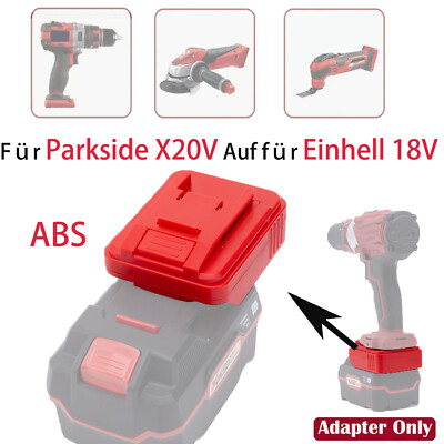 BatteryAdapter für Parkside 20V Li-ion Akku auf für Einhell 18V Kabellose Geräte