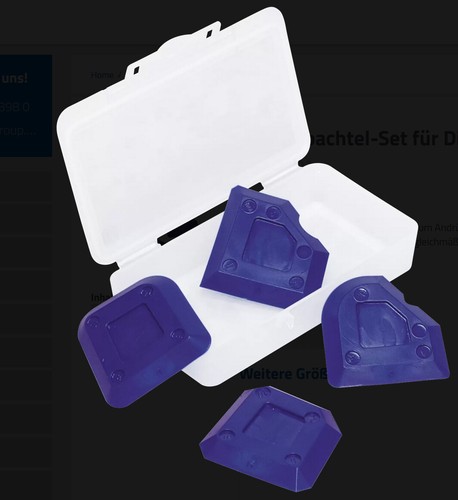 Beko Joint and Smoothing Trowel Set 4 Pieces Different Radii and Angles 200 3 - Picture 6 of 6
