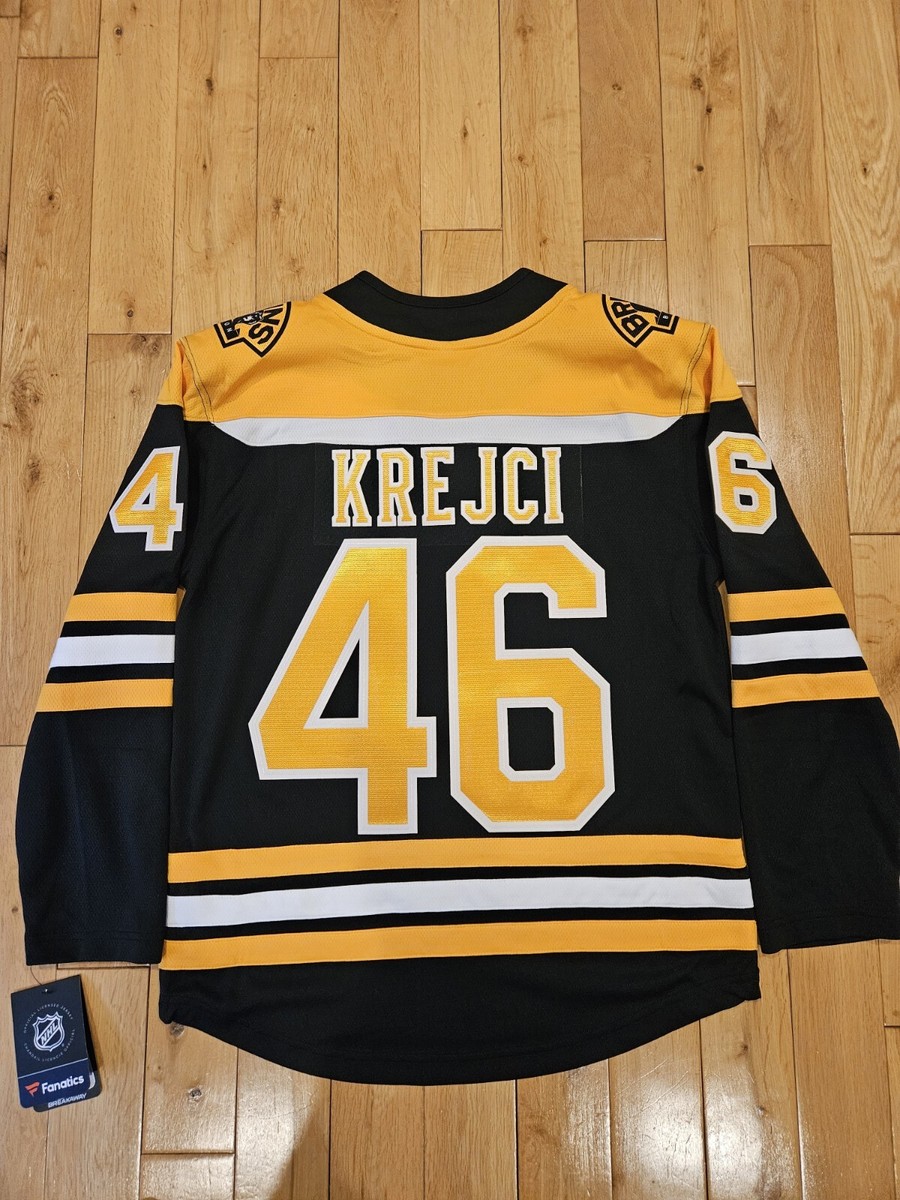 New 2020 Fanatics DAVID KREJCI BOSTON BRUINS Breakaway Hockey NHL