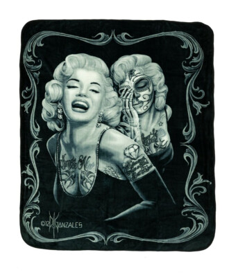 Marilyn Monroe Blanket Plush Queen Size Blanket Very Soft